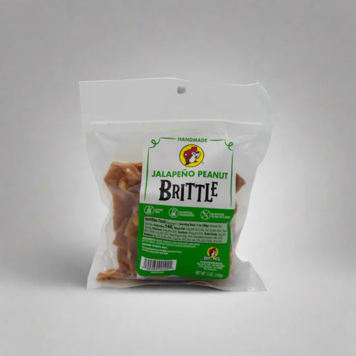 Buc-ee's Brittle (Peanut, Pecan, Jalapeno Peanut, Coconut Peanut)