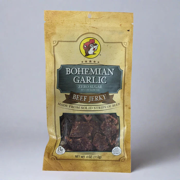 Buc-ee's Beef Jerky - Bohemian Garlic