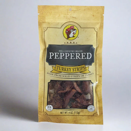 Buc-ee's Turkey Strips - Peppered - Hill Country Brand