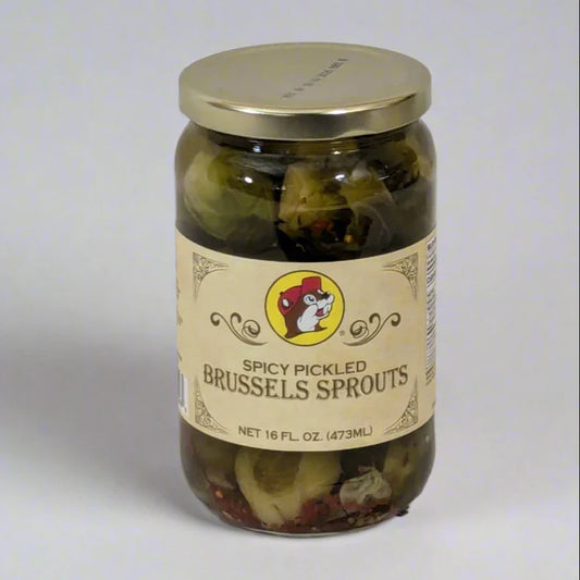 Buc-ee's Spicy Pickled Brussels Sprouts