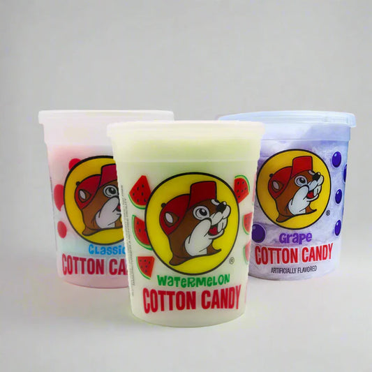 Buc-ee's Cotton Candy (Classic, Grape, Watermelon)