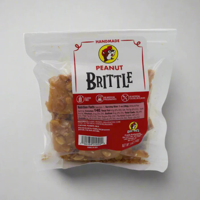 Buc-ee's Brittle (Peanut, Pecan, Jalapeno Peanut, Coconut Peanut)