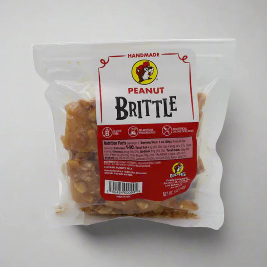 Buc-ee's Brittle (Peanut, Pecan, Jalapeno Peanut, Coconut Peanut)