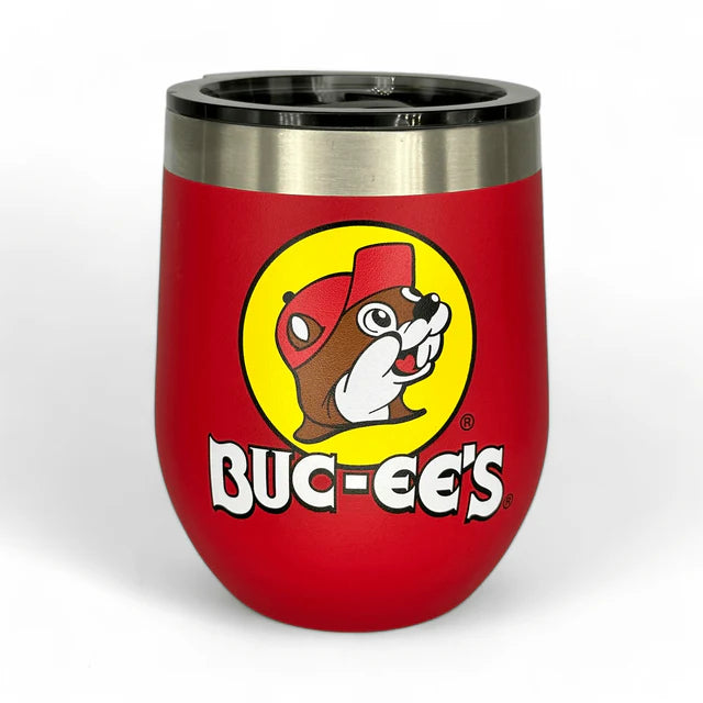 Buc-ee’s insulated freedom tumbler 10oz
stainless steel insulated travel cup
Buc-ee’s tumbler front view
compact insulated coffee tumbler lifestyle image
reusable thermal drinkware Texas Buc-ee’s product